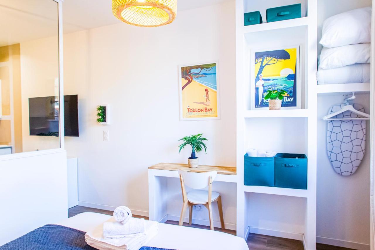 La Cle Studio Clim, Wifi, Gare Et Port De Toulon Exteriér fotografie